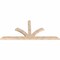 Ekena Millwork Richland Smooth Timber Gable Bracket, Douglas Fir, 108"W x 49"H x 3 1/2"D x 5 1/2"F, 11/12 Pitch GBW108X49X0406RIC00SDF - alternate 5